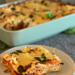 Vegetarisk lasagne med aubergine